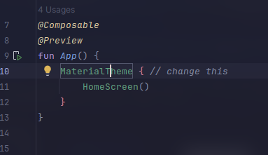 Material Theme